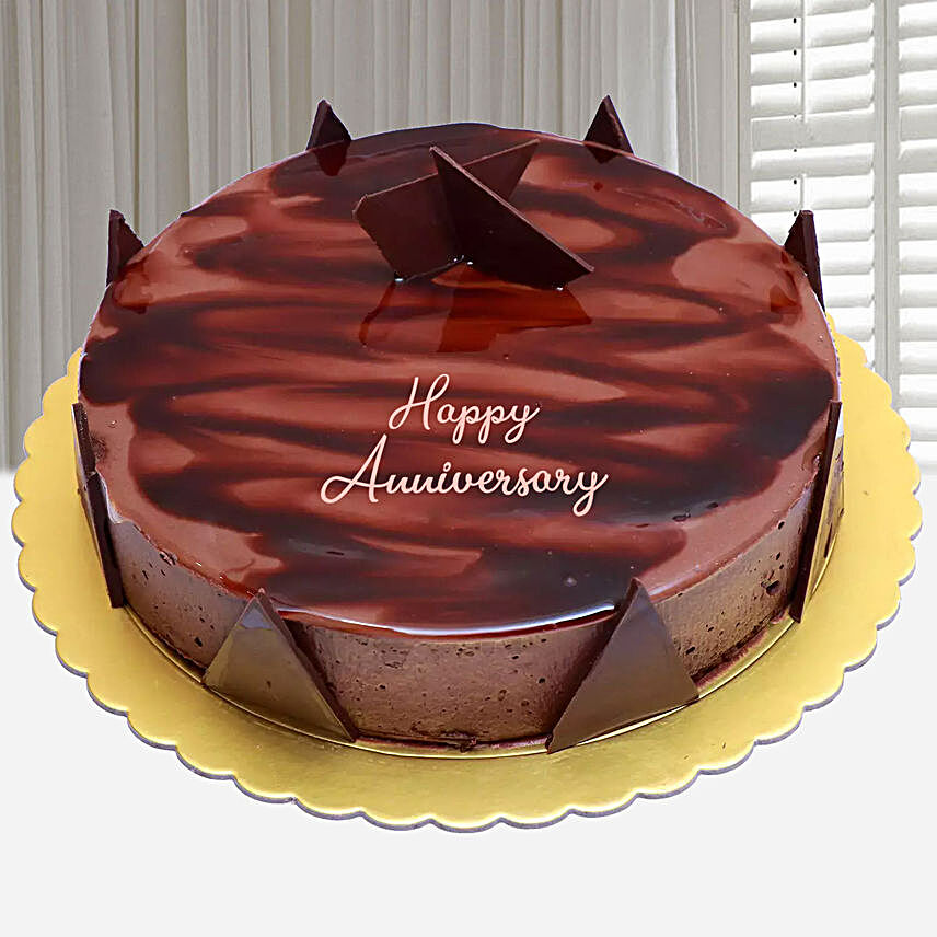 Anniversary Special Chocolate Ganache Cake