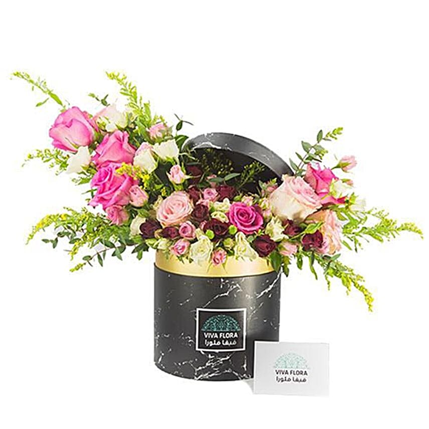 Classic Assorted Rose Arrangement qatar Gift Classic Assorted Rose