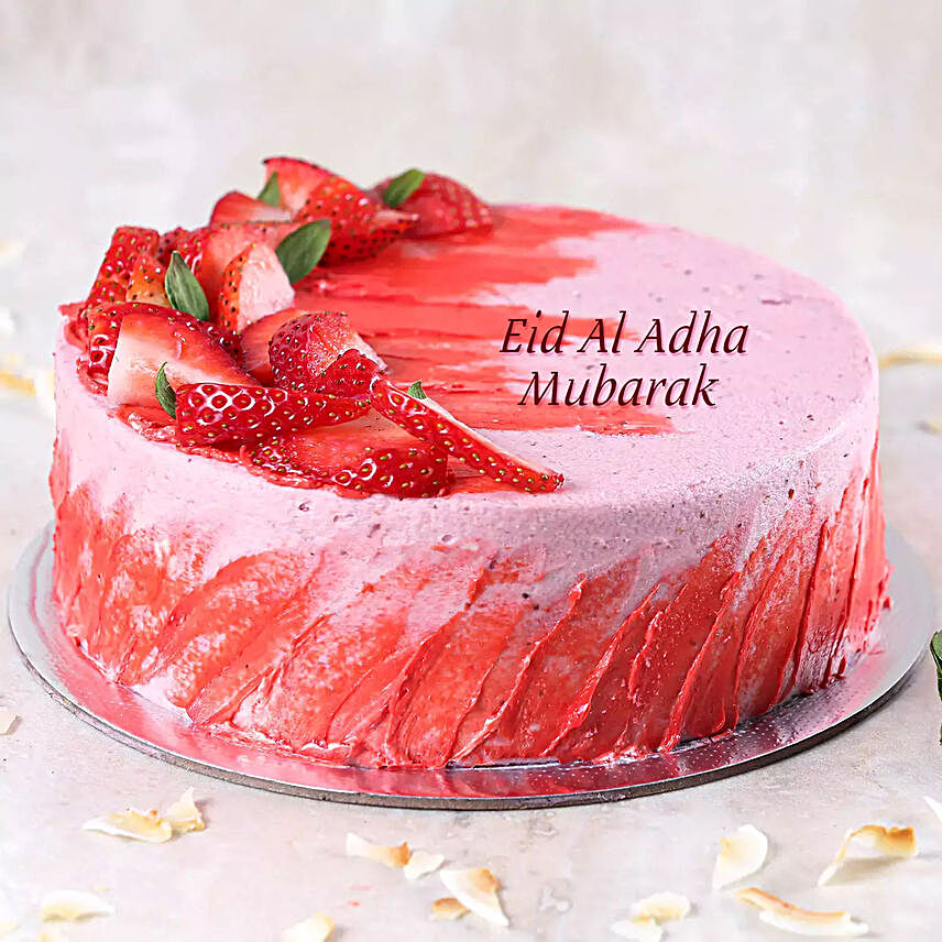 Eid Al Adha Special Strawberry Cake