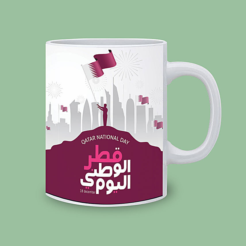 Ceramic Mug For Qatar National Day