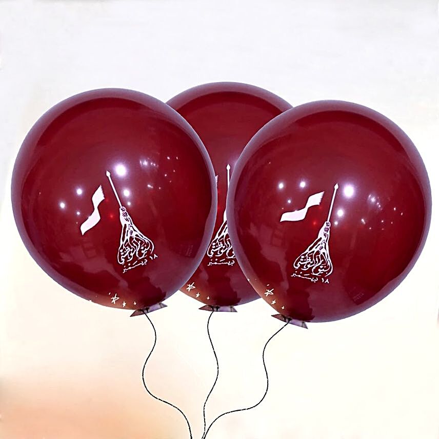 Qatar National Day Balloons:balloons