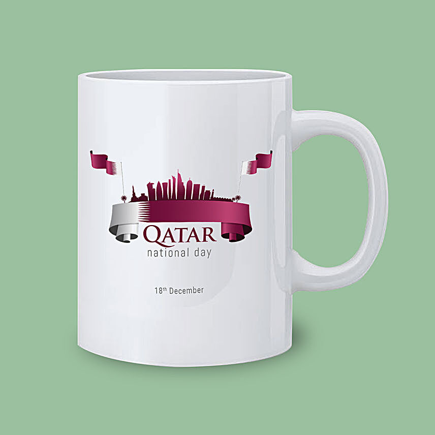 Qatar National Day Mug:National Day Gifts to Qatar
