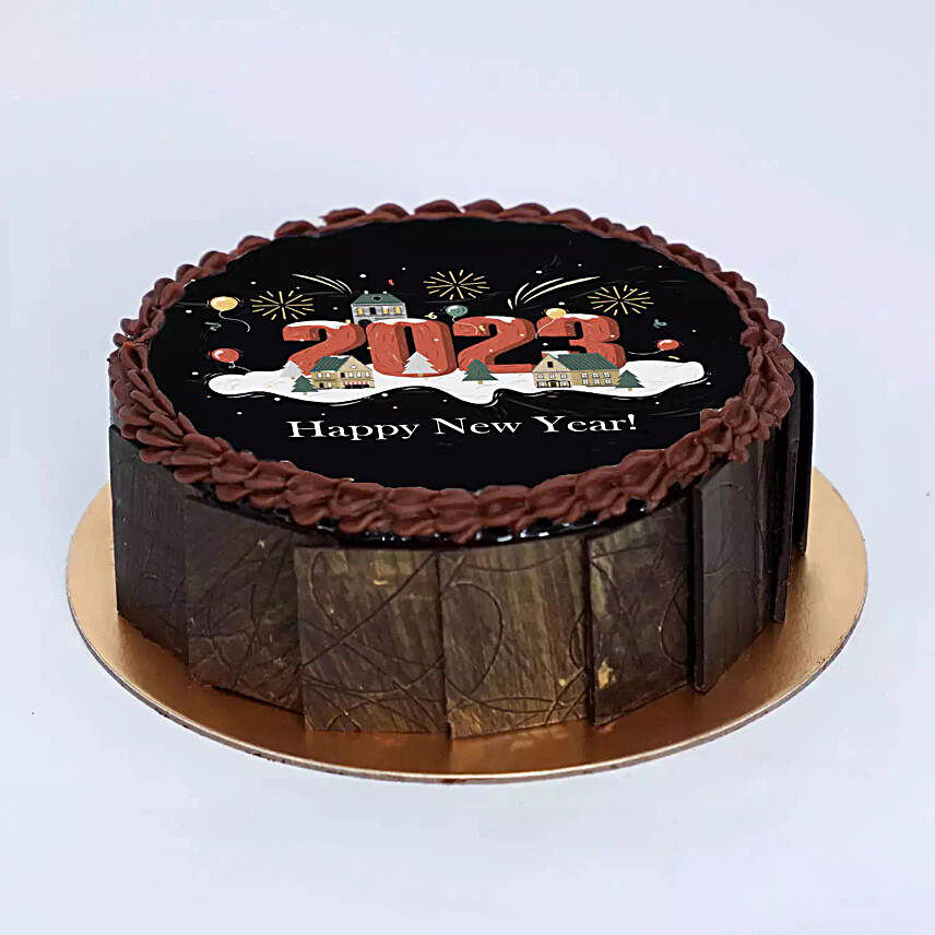 Lets Celebrate New year Cake