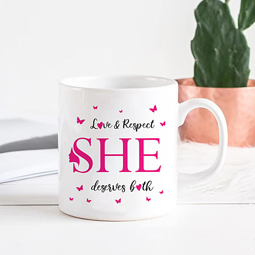 Love And Respect For Her Mug