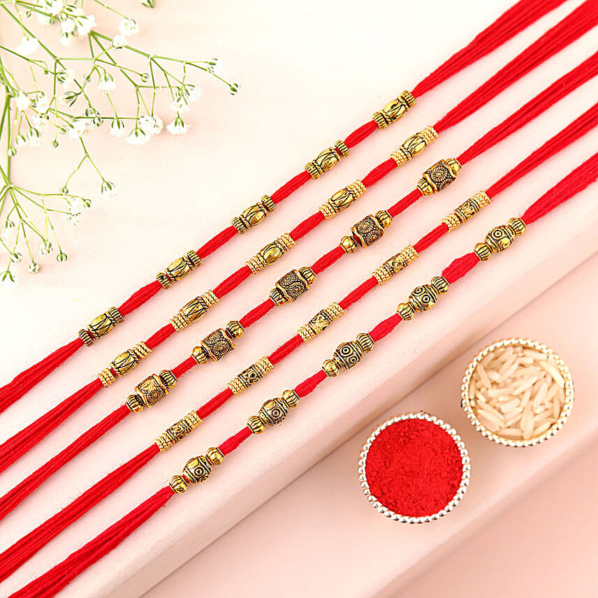 Sneh Classy Brass Mauli Rakhis