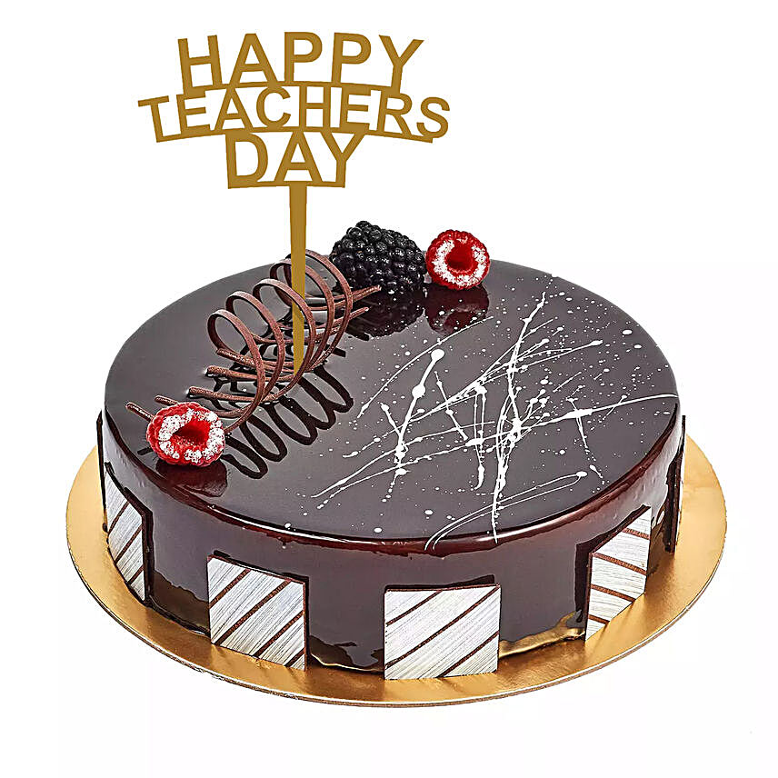 Chocolate Cake For Teachers Day