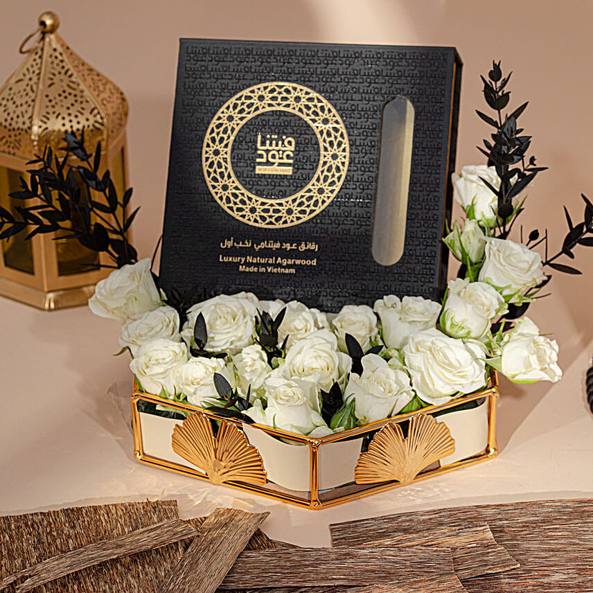 Ramadan Mystic Oud Chips With Roses