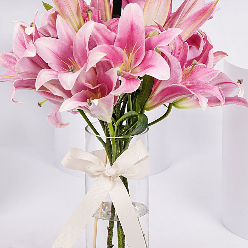 Blushing Pink Lillies | Eid Mubarak