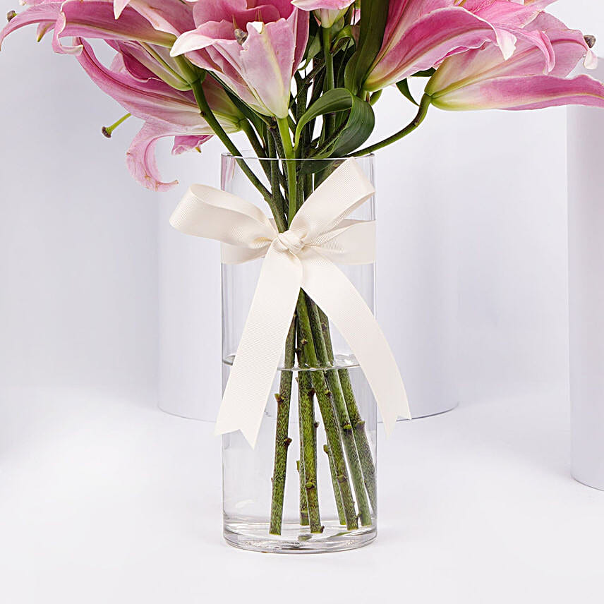 Blushing Pink Lillies | Eid Mubarak