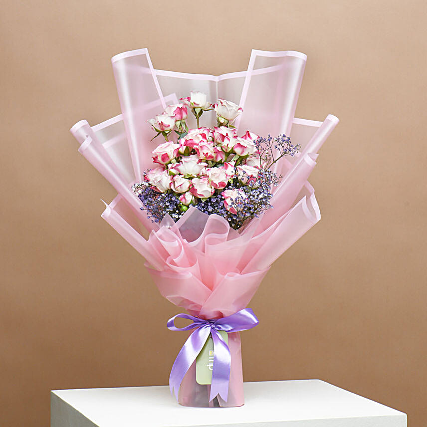 Baby Rose Symphony and Cake Delight