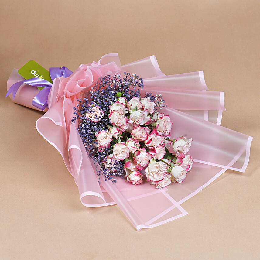 Baby Rose Symphony and Cake Delight