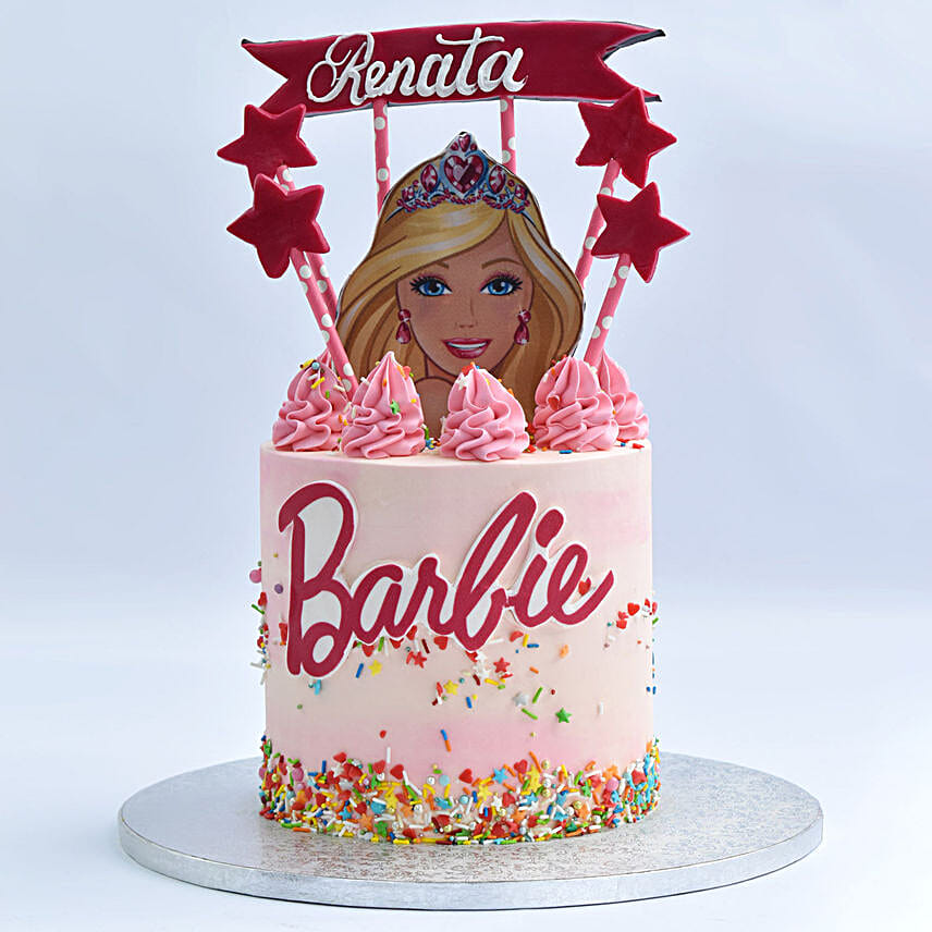 Barbie Designer Cake 1.5 Kg