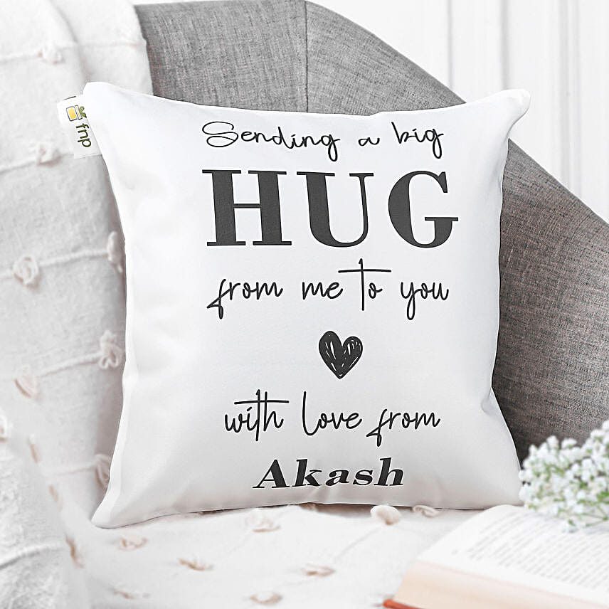Big Hug Personalised Cushions