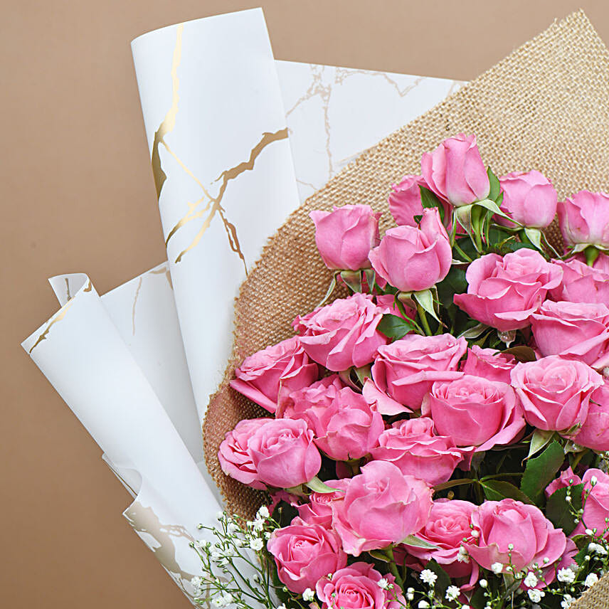 Blushing Beauty Roses