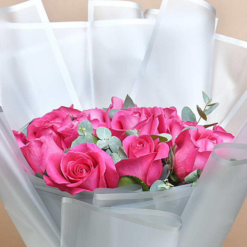 Bouquet of Rosy Hues