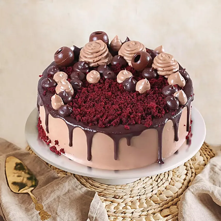 Chocolaty Red Velvet Cake 1 Kg
