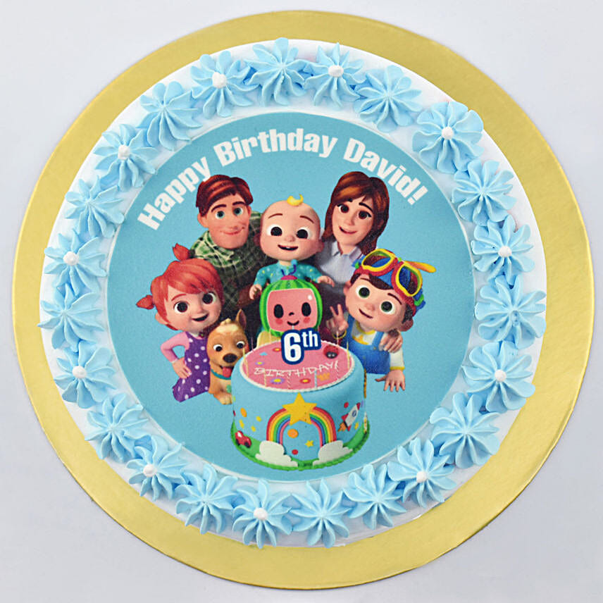 Cocomelon Birthday Cake