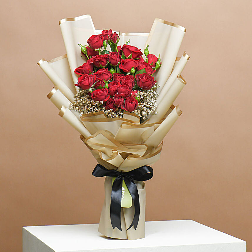 Crimson Heartfelt Roses