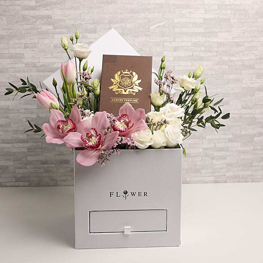 Flower Box with Perfume
