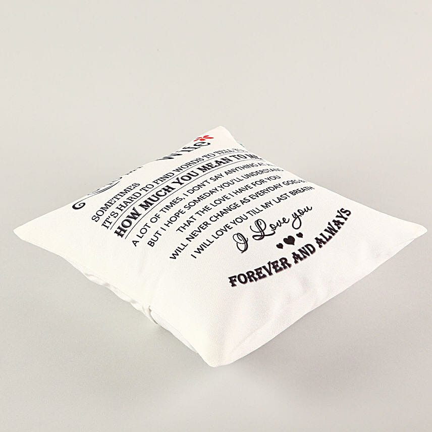 Forever Always Printed Cushion
