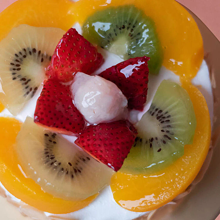Fresh Fruit Mono Cake