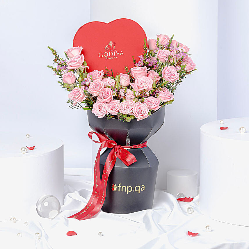 Godiva Kiss & Roses for her