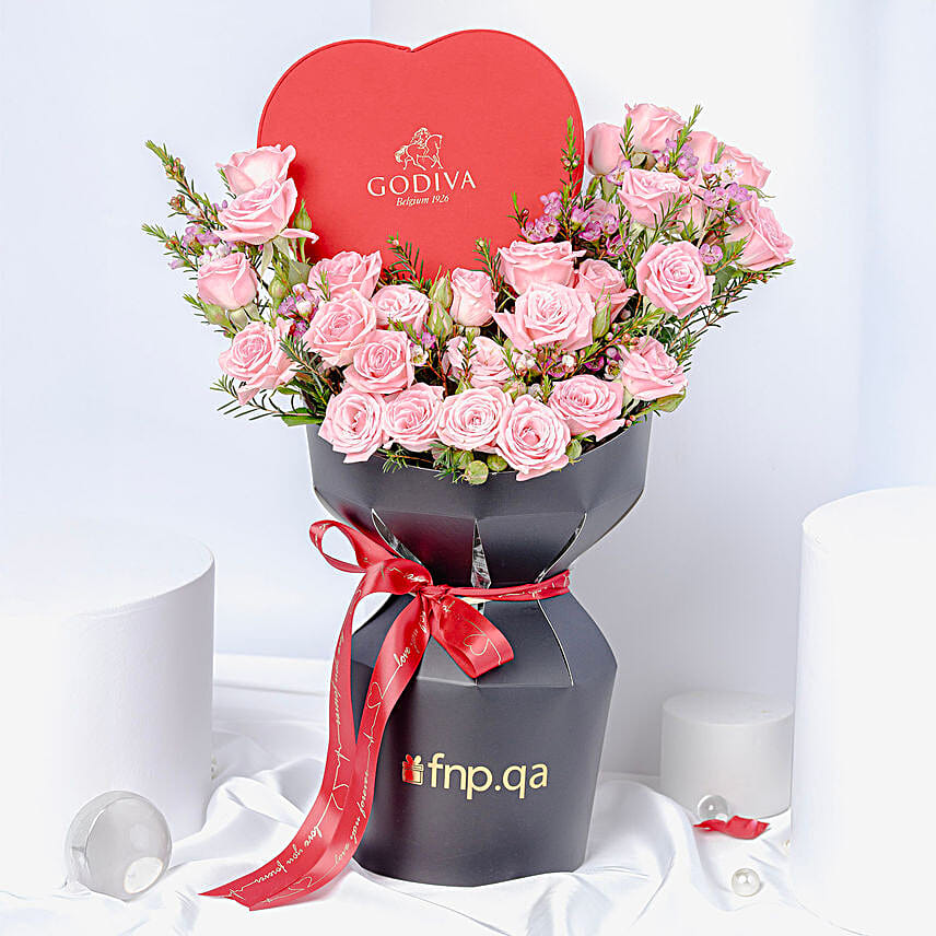 Godiva Kiss & Roses for her
