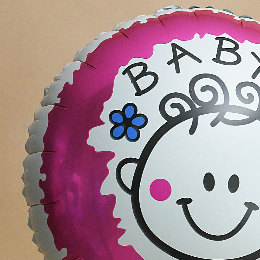 Its A Girl Foil Balloon