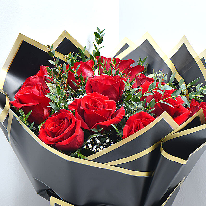 Love Expression Valentine 12 Red Roses