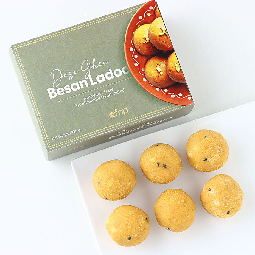 Makhan Chor Rakhi For Kids N Besan Ladoo Delight