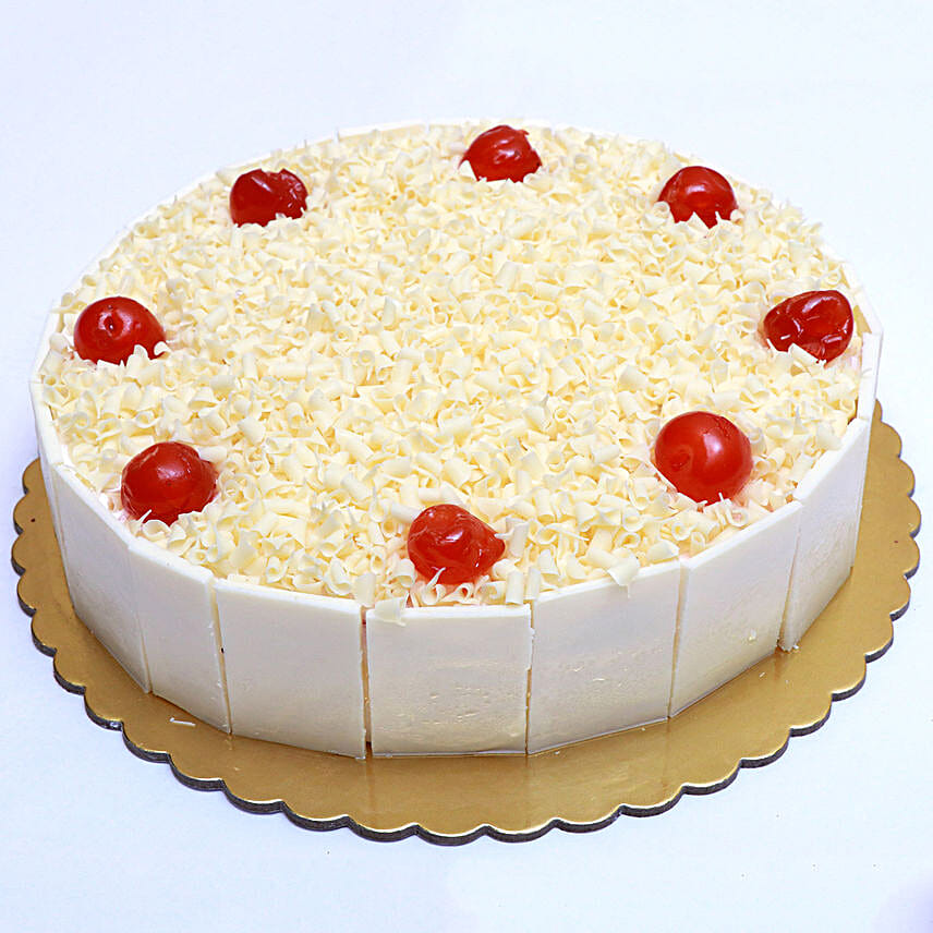 Mouthwatering Whiteforest 12 Portion Cake