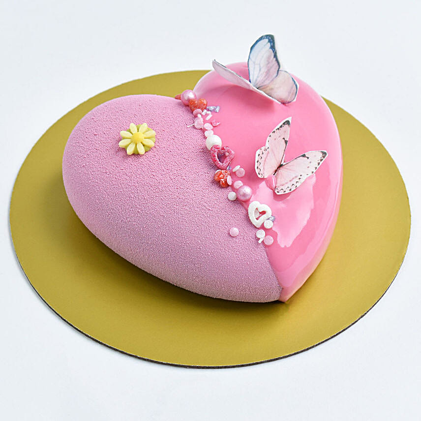 Premium Heart Shaped Chocolate Cake