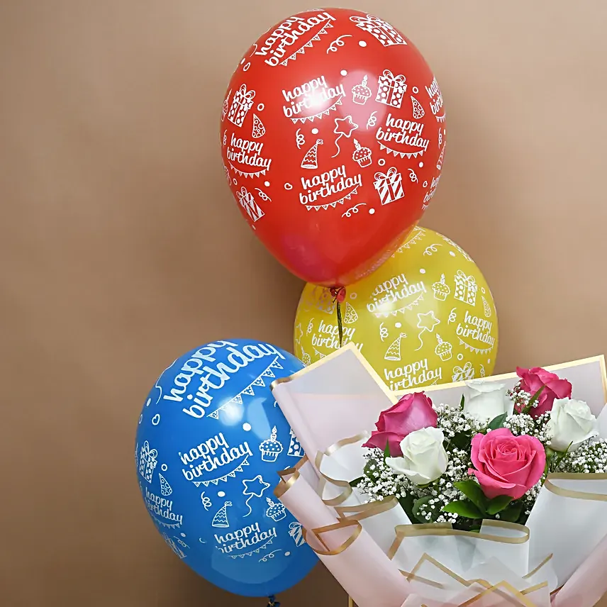 Radiant Rose Elegance Cake Surprise