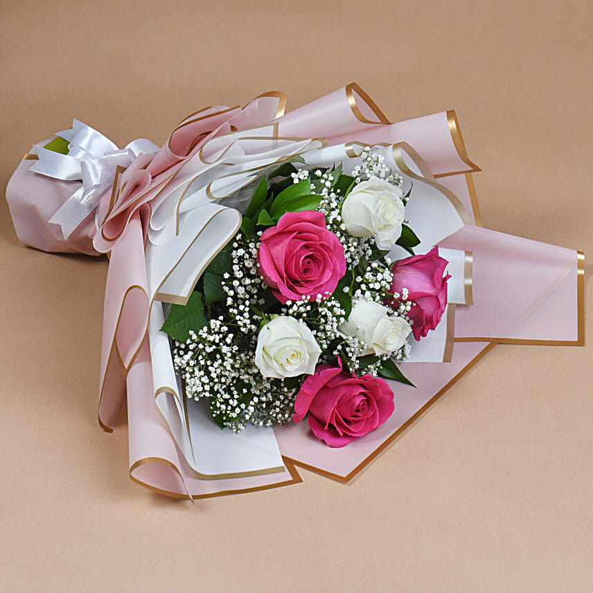 Radiant Rose Elegance Cake Surprise