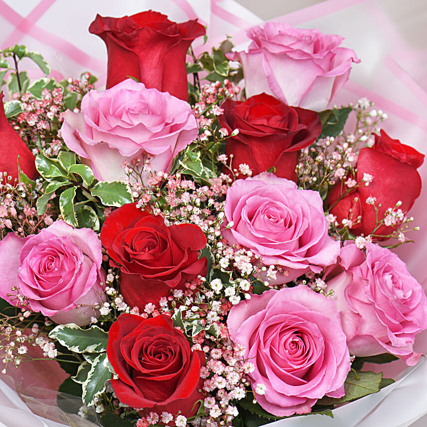 Romantic Rendezvous Roses and Chocolate Delight