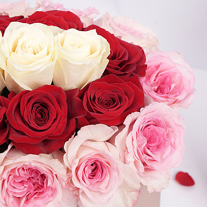 Sweet Valentine Rose Trio