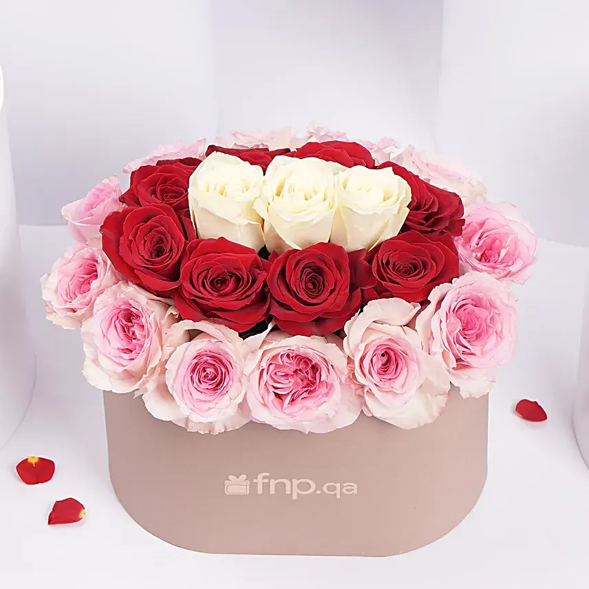 Sweet Valentine Rose Trio