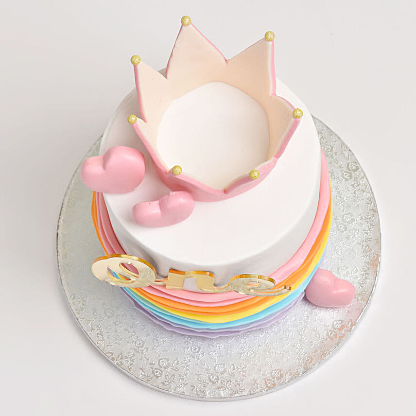 The Great Rainbow Birthday Cake