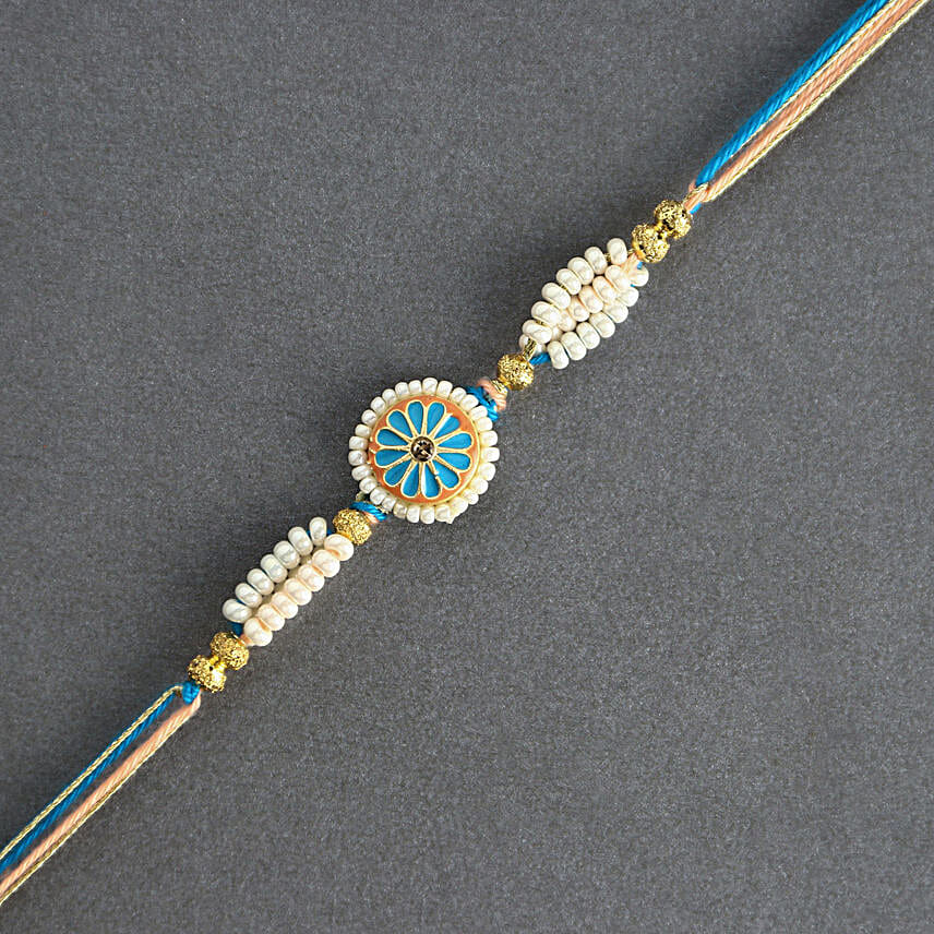 The Royal Elegance Meenakari Rakhi N Sweets Combo