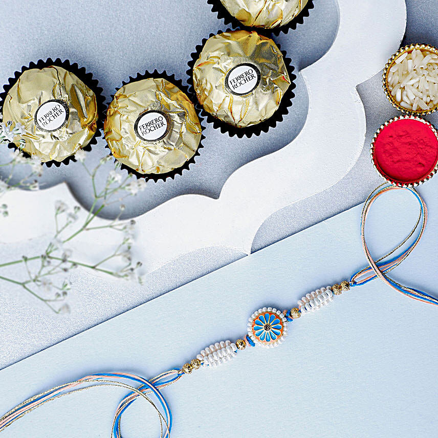 The Royal Elegance Meenakari Rakhis