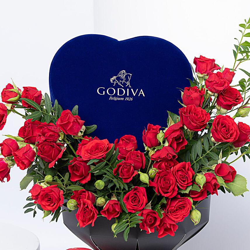 Valentine’s Heart & Godiva