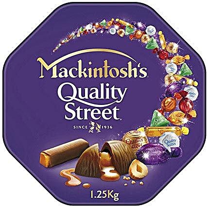 Mackintoshs Quality Streets Treat:Corporate Hampers to Qatar