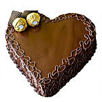 Heart Choco Cake QT