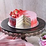 Strawberry Flavour Cake Half Kg