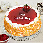 Strawberry Cake For Womens Day