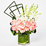 Exquisite Mixed Flowers Vase Arrangement