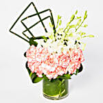 Exquisite Mixed Flowers Vase Arrangement