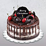 Black Forest Christmas Cake Half Kg