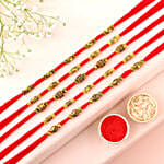 Sneh Classy Brass Mauli Rakhis