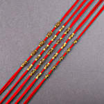 Sneh Brass Rakhi Set & Sweet Delights
